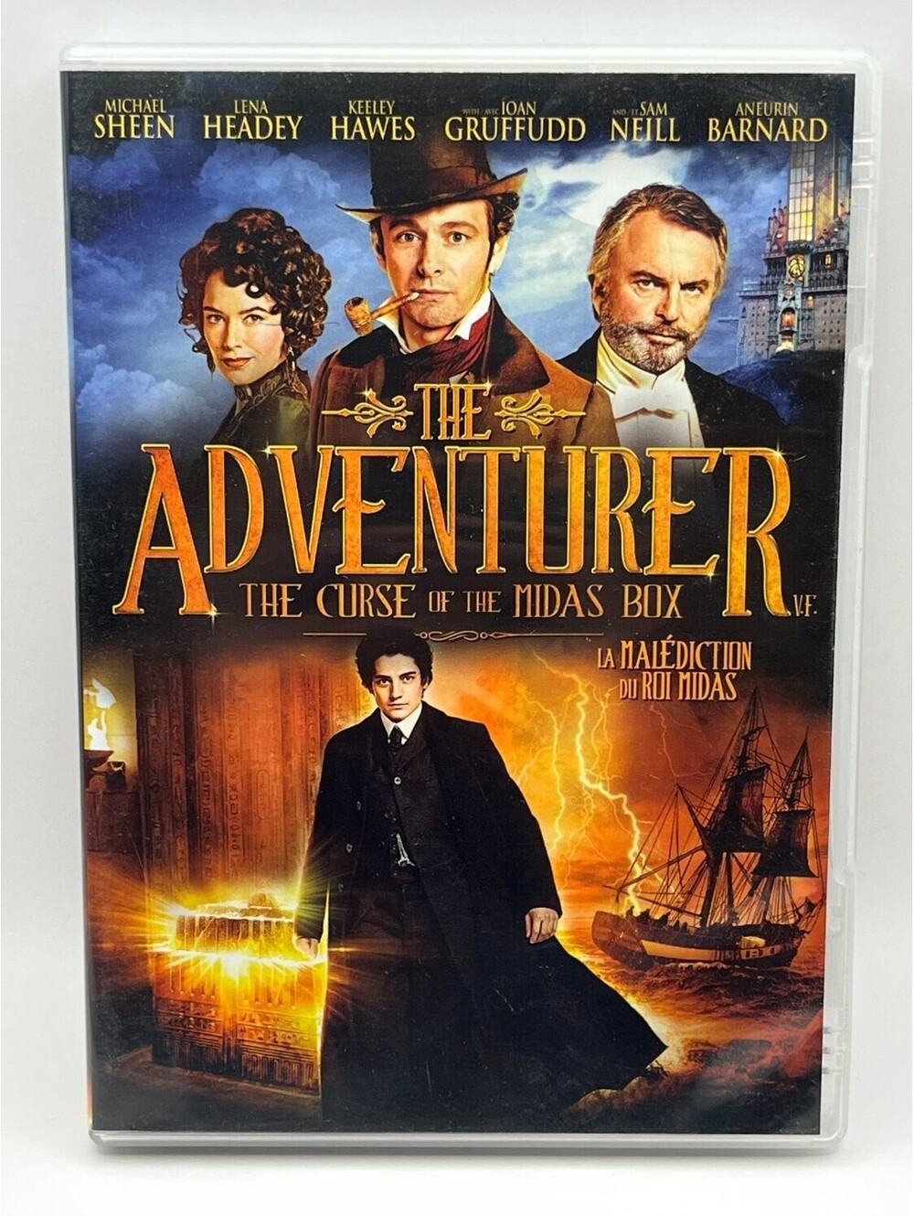 The Adventurer: Curse of Midas Box DVD Widescreen Michael Sheen Action